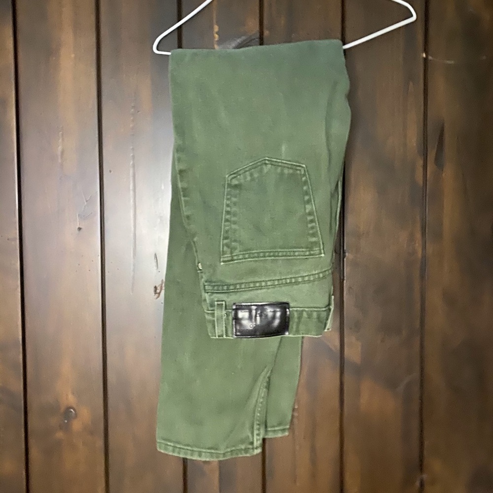 Green Faded Glory Jeans